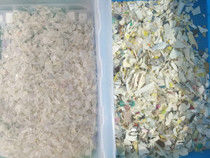 多機能のプラスチックABS PPポリ塩化ビニール ペット薄片の微粒はプラスチック色の分類機械をリサイクルする選別機を着色する