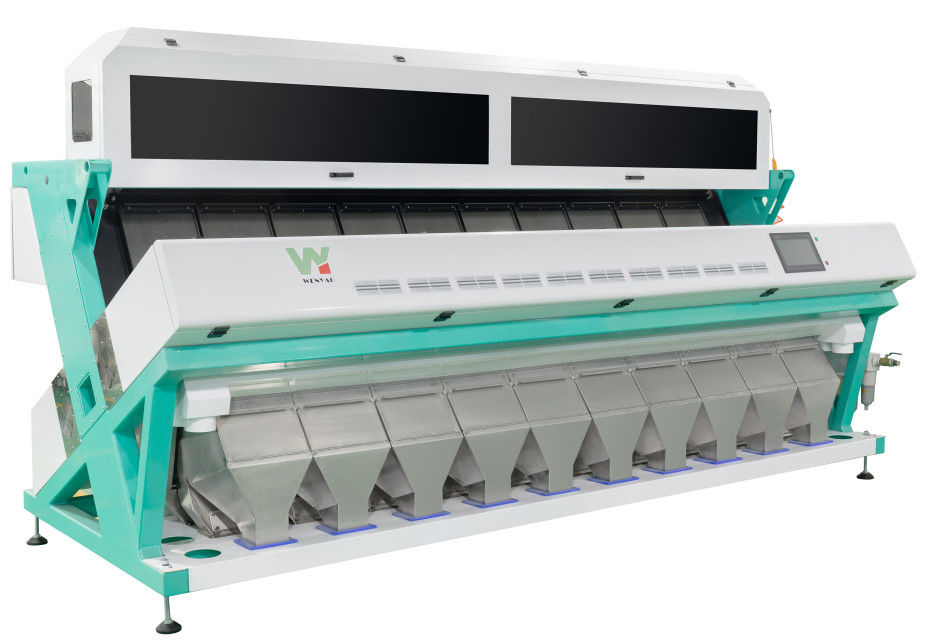 光学Ccd色の選別機、6.5kw 10シュートのムギの選別機機械