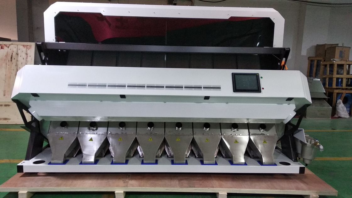 高い効率8シュートのムギ色の選別機、CCDのムギの分類機械