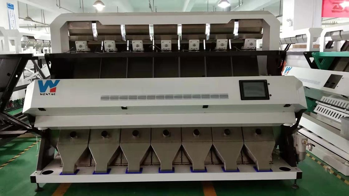 7T/h 7シュートのSacha Inchi色の選別機の高度の映像処理システム