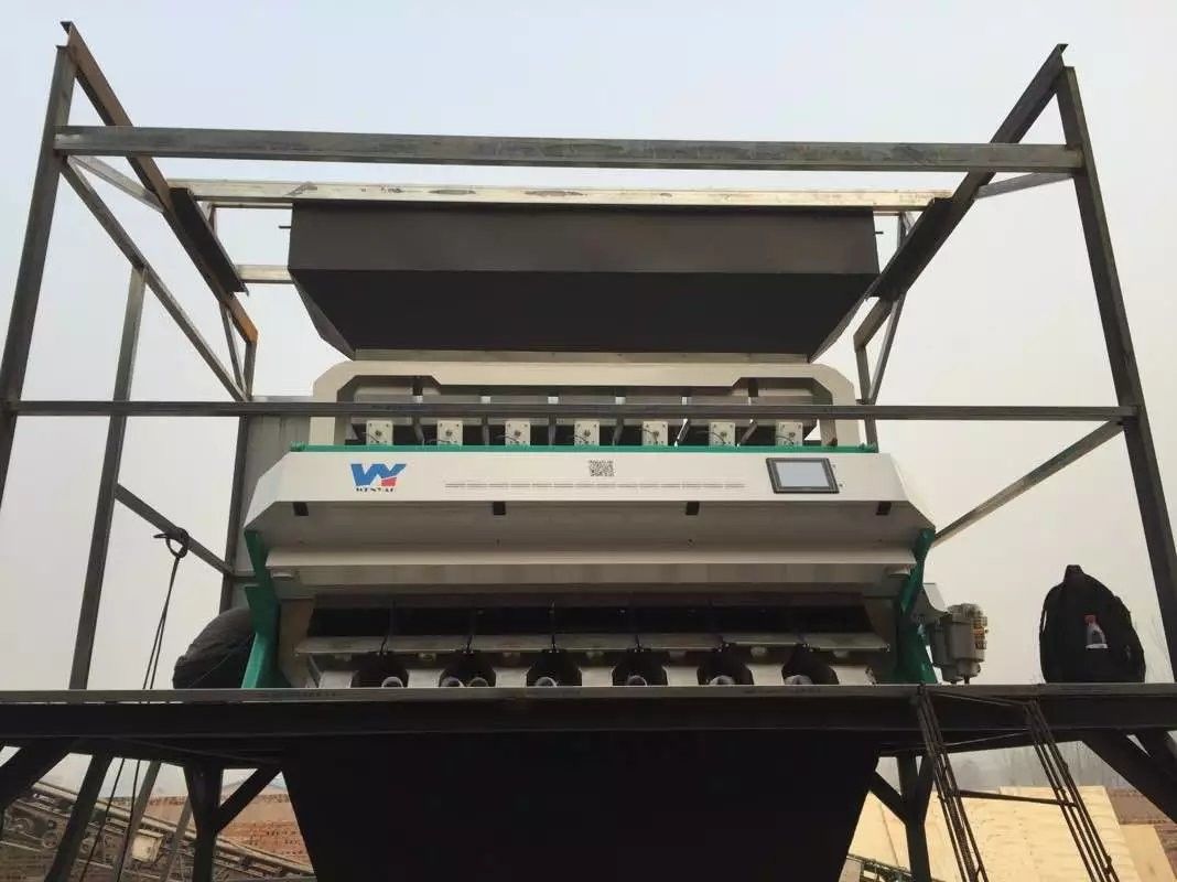 7粒のシュートの豆色の選別機、レンズ豆色の選別機ISO9001のセリウムの証明書