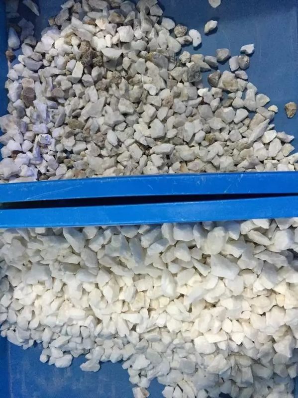 シュートはミネラル分類機械に水晶石のための5400のピクセルをタイプする