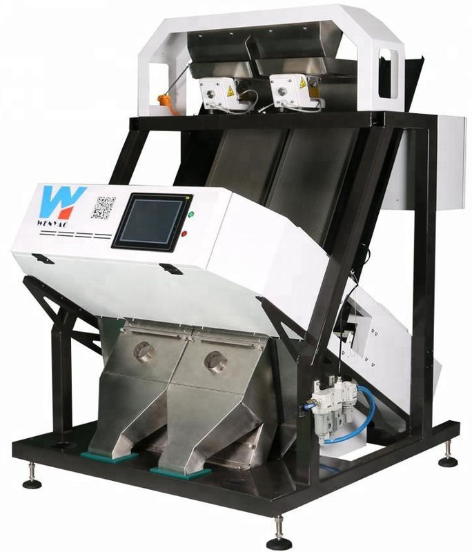 CCDセンサーが付いているタバコの葉の茶色の選別機2シュート