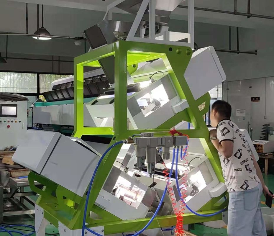 茶茎を取除くためのWenYao FPGAの破片の黒の緑茶色の選別機機械