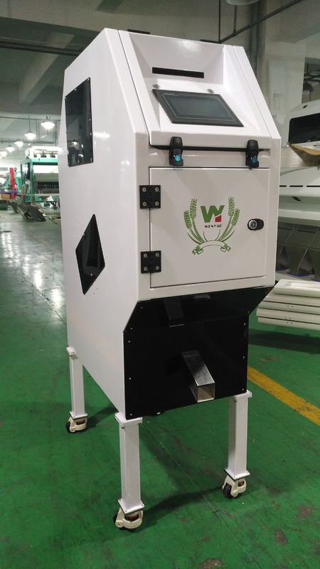 32 Channnelsの小型米色の選別機機械米は分類機械をインドネシアの市場で広く利用された着色する