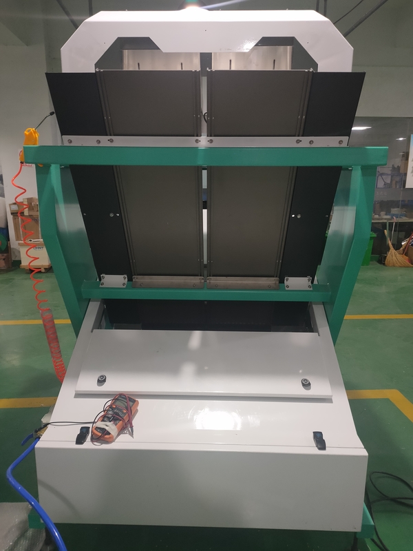 電磁石弁とのWENYAOからの黒い緑のプラスチック色の選別機機械