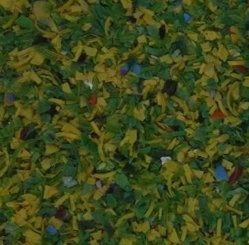 ペットPPポリ塩化ビニールのHDPEのPEプラスチック色の選別機機械5シュート320のチャネル