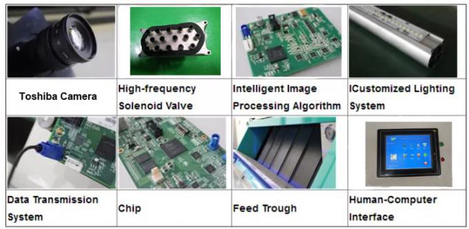 6 スチュート インテリジェント オプティカル CCD カメラ PET PVC HDPE プラスチック カラーソート機 Wifi リモート 5