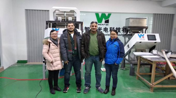 6 スチュート インテリジェント オプティカル CCD カメラ PET PVC HDPE プラスチック カラーソート機 Wifi リモート 9