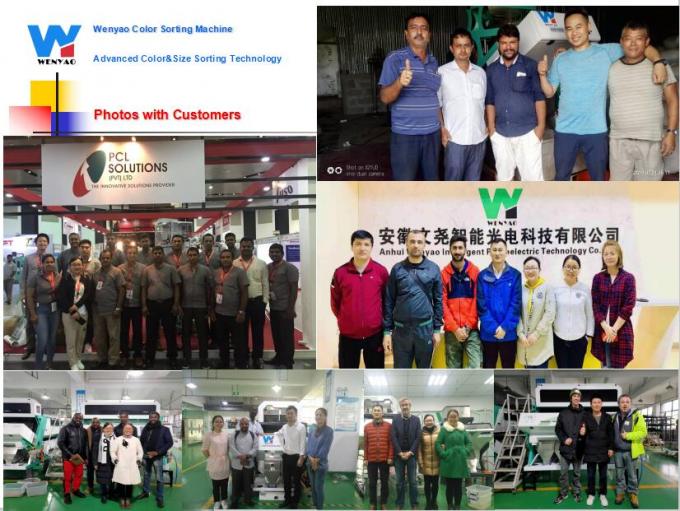 6 スチュート インテリジェント オプティカル CCD カメラ PET PVC HDPE プラスチック カラーソート機 Wifi リモート 12