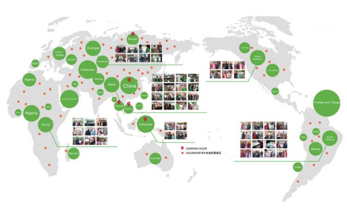 6 スチュート インテリジェント オプティカル CCD カメラ PET PVC HDPE プラスチック カラーソート機 Wifi リモート 19