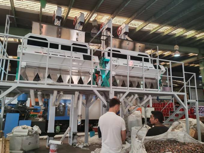 黒色プラスチックフレークカラー選別機 インテリジェントCCDカラースペレーター 高効率カラー分離機 PVC PET用 20
