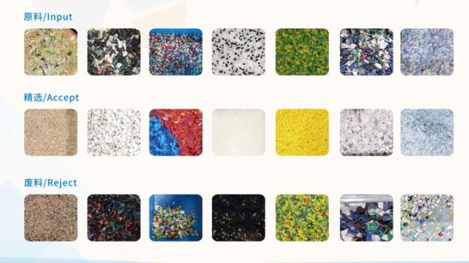 黒色プラスチックフレークカラー選別機 インテリジェントCCDカラースペレーター 高効率カラー分離機 PVC PET用 2