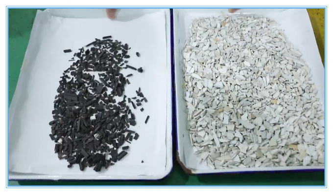 Weanyao 高効率ポリマーソート機 PETボトルフラックス プラスチック色ソート機 13