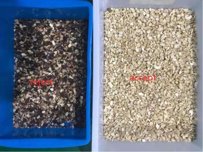 インテリジェント 6 チャート キャシューナッツ カラーソート機 東芝 CCDセンサーとRGBカメラ 8