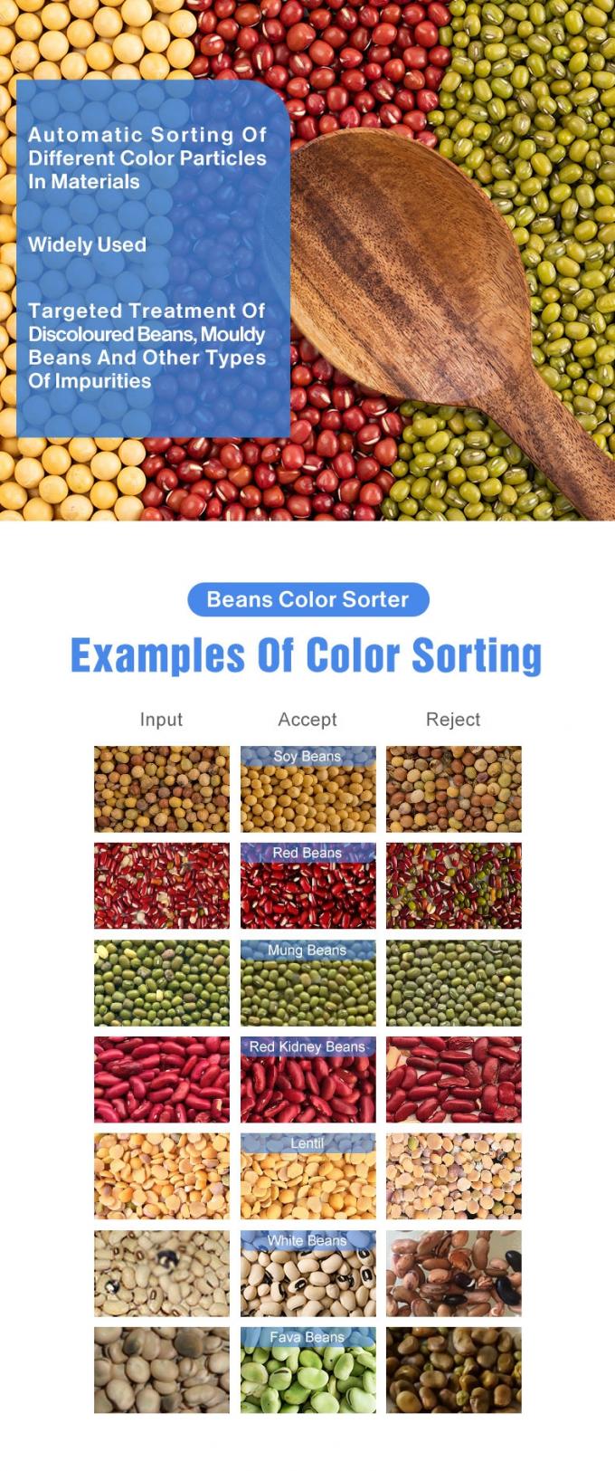ウェンヤオ 中国 工場価格 完全自動 赤豆 腎豆 カラーソート機 1