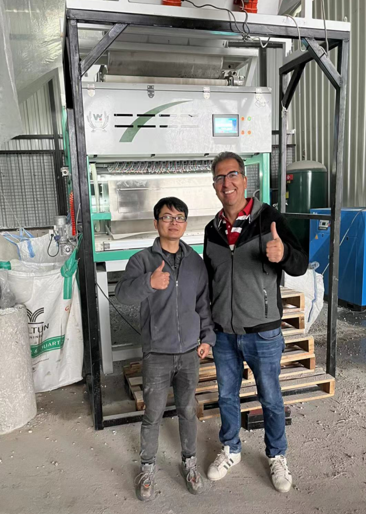 ミニ機能光学RGBプラスチックカラーソーターペットカラー選別機 15