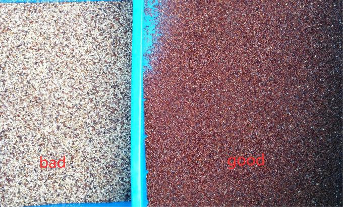 Wifi リモコン ポータブル多機能ミニ穀物キヌア色彩選別機 9