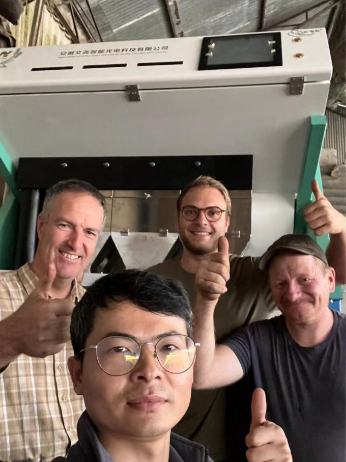 1200MM ベルト カラーソート機 鉱石穀物ライス 99.99% 正確さ 9