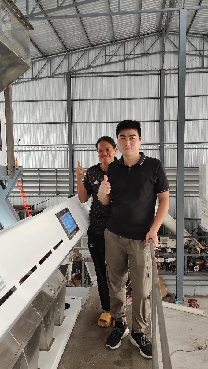 1200MM ベルト カラーソート機 鉱石穀物ライス 99.99% 正確さ 11