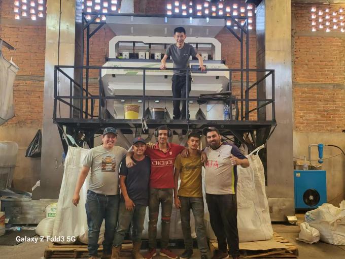 Wenyao CCDコーヒー豆用カラーソーター、99.99%の精度 12