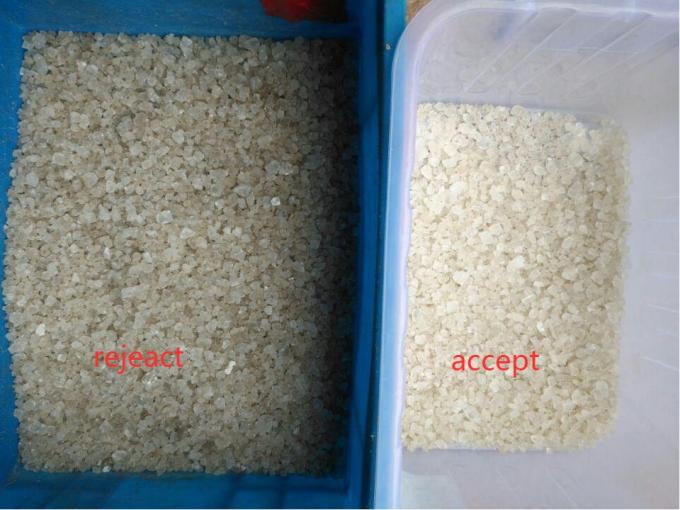 WENYAO ステンレス鋼ボディグレードとソート光学式カラーソーターマシン(塩用) 3